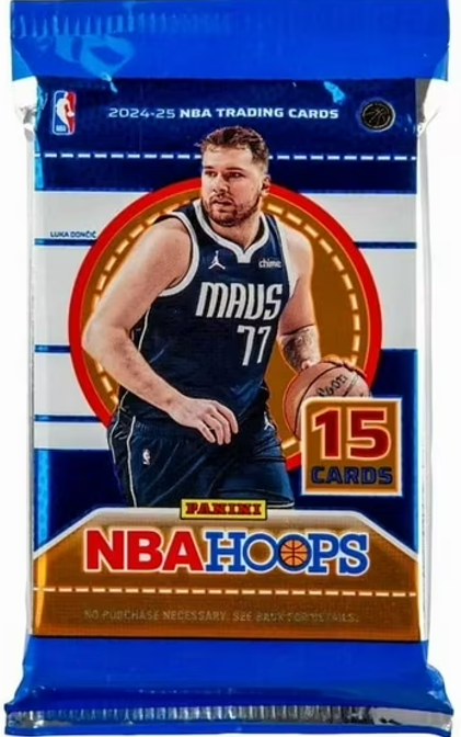 2024-25 Panini Hoops Basketball Blaster Pack (15 Cards)