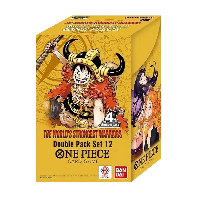 One Piece DP-12: THE WORLD'S STRONGEST WARRIORS Double Pack Set Vol. 12