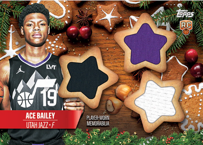 2025-26 Topps Holiday Basketball Mega Box (10 Packs)