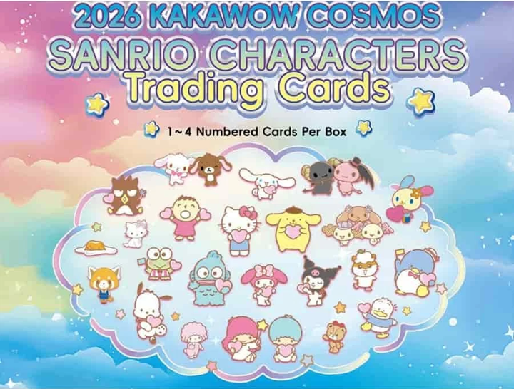 2026 Kakawow Cosmos SANRIO CHARACTERS Hobby Pack (5 Cards)