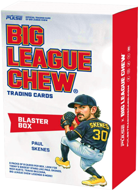 2026 Pulse Big League Chew Baseball Blaster Box (6 Packs)