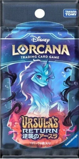 Disney Lorcana: Ursula's Return (JPN) Booster 2pk (6 Cards Each)