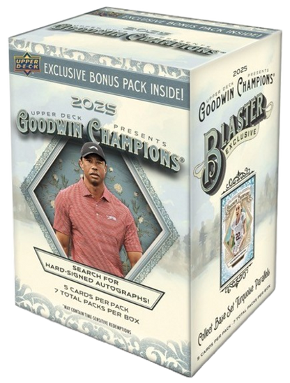 2025 Upper Deck Goodwin Champions Blaster Box (6 Packs)