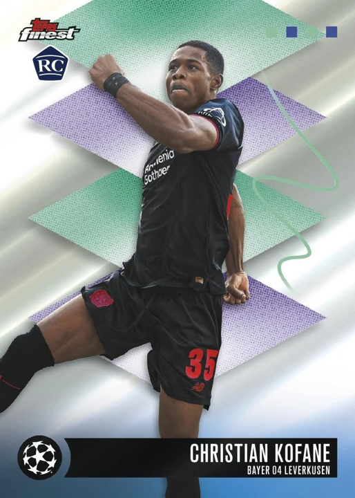 2025-26 Topps Finest UEFA Champions League Socer Hobby Pack (10 Cards)