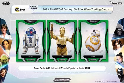 2023 Kakawow Phantom Disney100 Star Wars Hobby Box (10 Packs)
