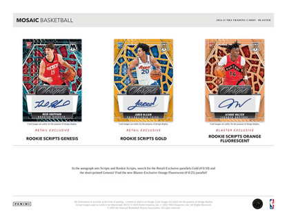 2024-25 Panini Mosaic Basketball Blaster Box (6 Packs)