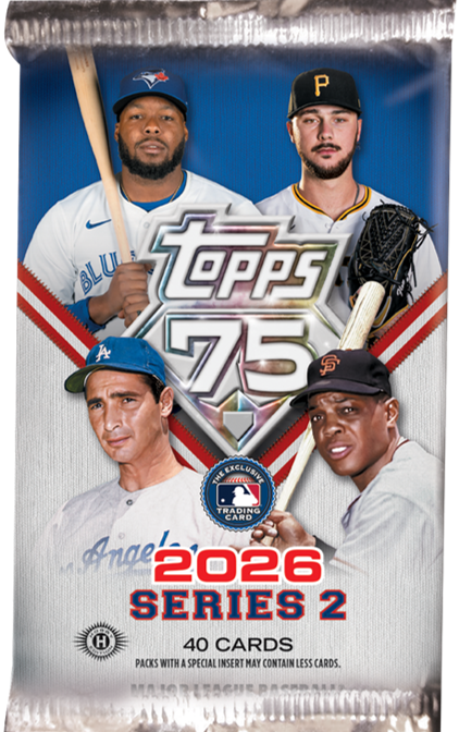 2026 Topps Series 2 Baseball Hobby Pack (12 Cards)