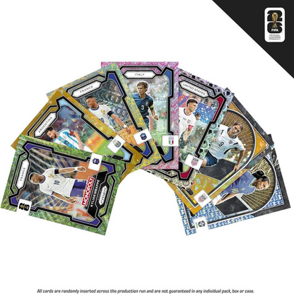 2026 Panini Prizm Monopoly FIFA World Cup Soccer Blaster Box (6 Packs)