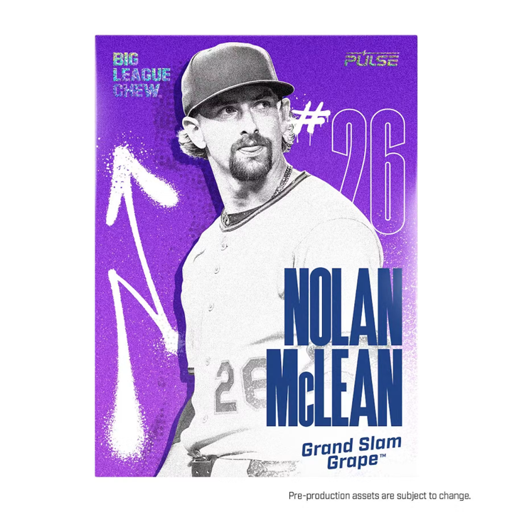 2026 Pulse Big League Chew Baseball Blaster Box (6 Packs)