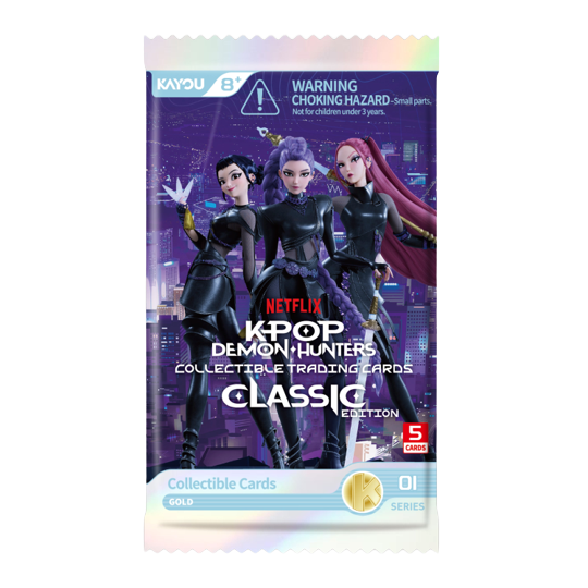 K-Pop Demon Hunters: World Tour Classic Edition Series 1 Booster 2pk (5 Cards)
