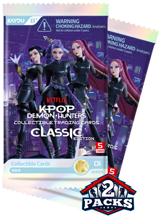 K-Pop Demon Hunters: World Tour Classic Edition Series 1 Booster 2pk (5 Cards)