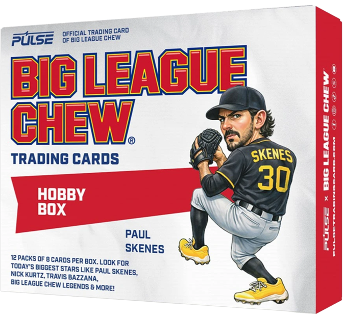 2026 Pulse Big League Chew Baseball Mega Box (8 Packs)