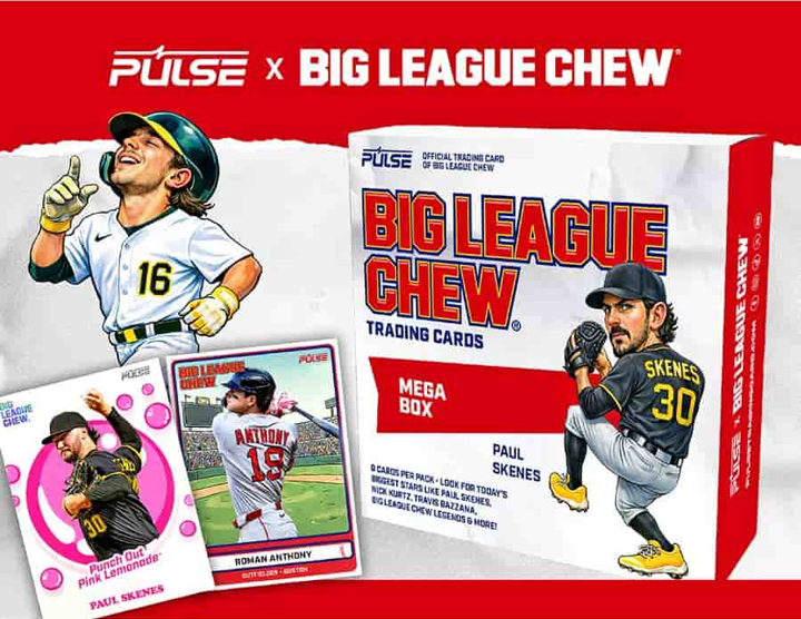 2026 Pulse Big League Chew Baseball Mega Box (8 Packs)