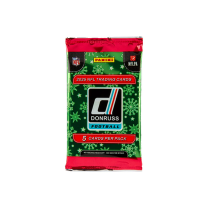 2025 Panini Donruss Football Holiday Tin (3 Packs)