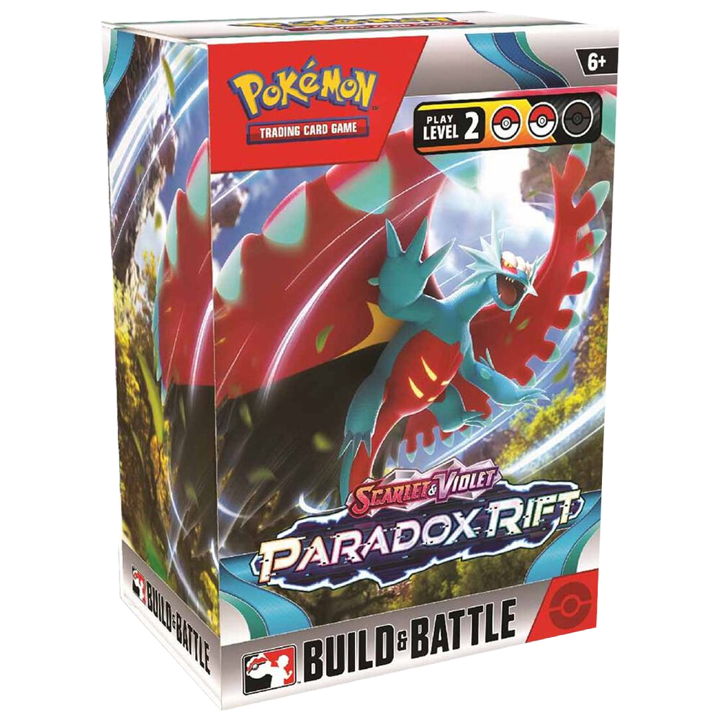 Pokemon TCG: Paradox Rift Build and Battle Box (1 Deck/ 4 Packs)