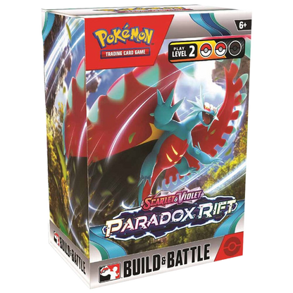 Pokemon TCG: Paradox Rift Build and Battle Box (1 Deck/ 4 Packs)