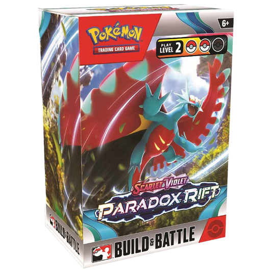 Pokemon TCG: Paradox Rift Build and Battle Box (1 Deck/ 4 Packs)
