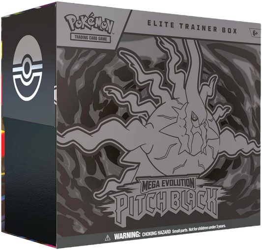 Pokémon: Mega Evolution PITCH BLACK Elite Trainer Box (ETB)