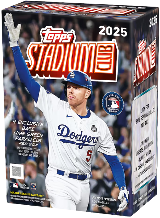 2025 Topps Stadium Club Baseball Value Box (8 Packs)