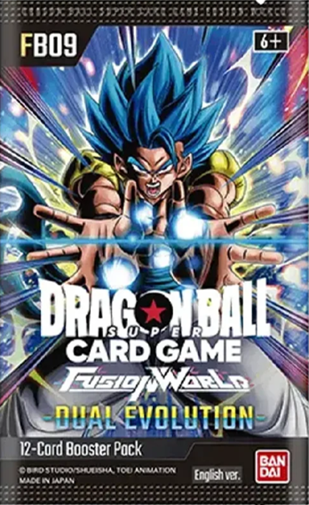 Dragon Ball Super: Fusion World - DUAL EVOLUTION (FB09) Booster Pack (12 Cards)