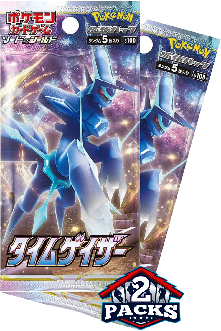 Pokemon: TIM GAZER (s10D) Japanese Booster 2pk (5 Cards)