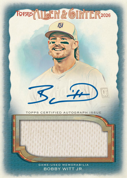 2026 Topps Allen & Ginter Baseball Hobby Pack (8 Cards)