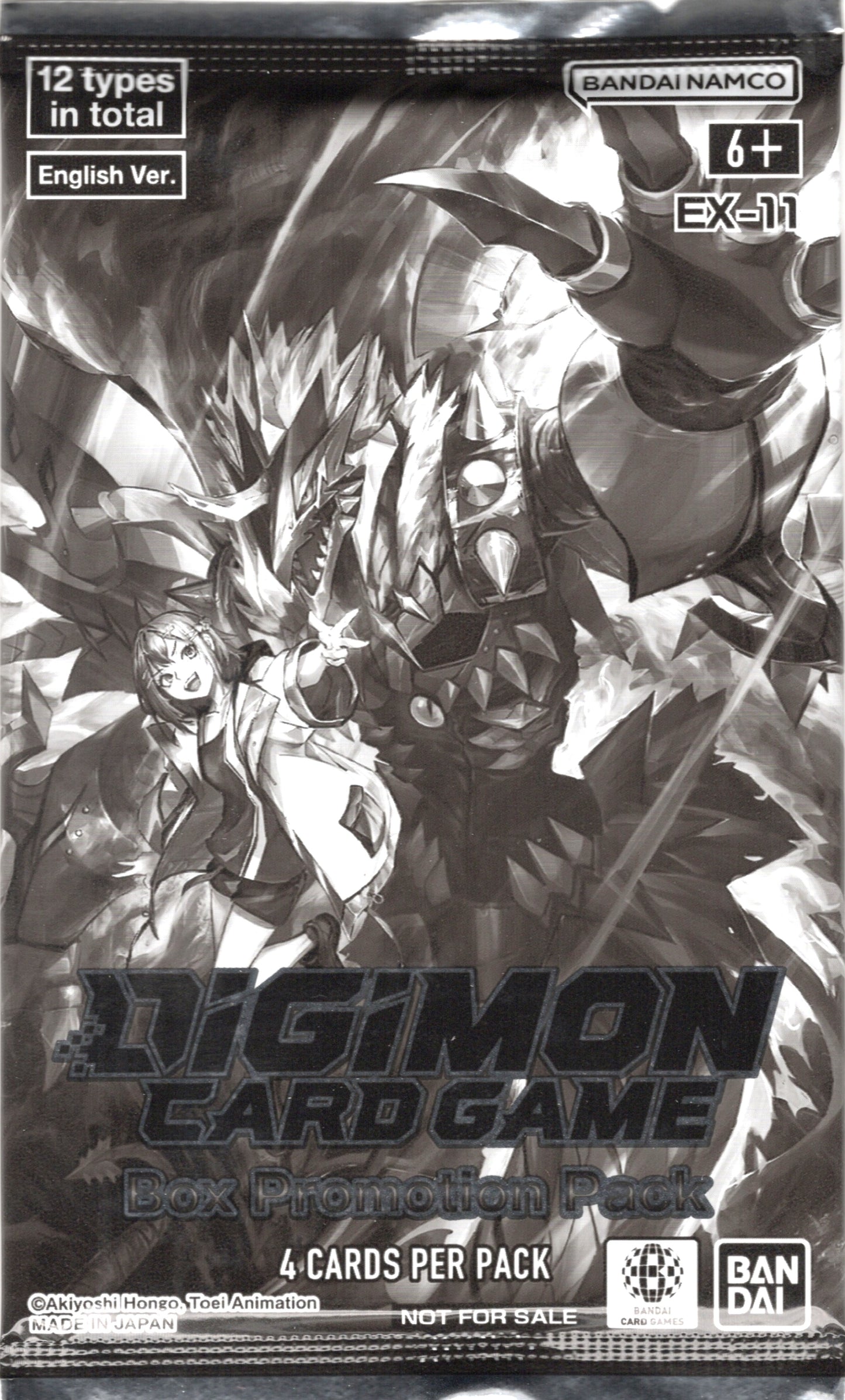 Digimon EX11: DAWN of LIBERATOR Booster Box Promotion Pack (4 Cards)