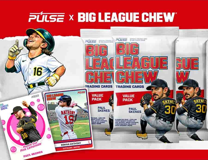 2026 Pulse Big League Chew Baseball Value Pack (12 Cards)
