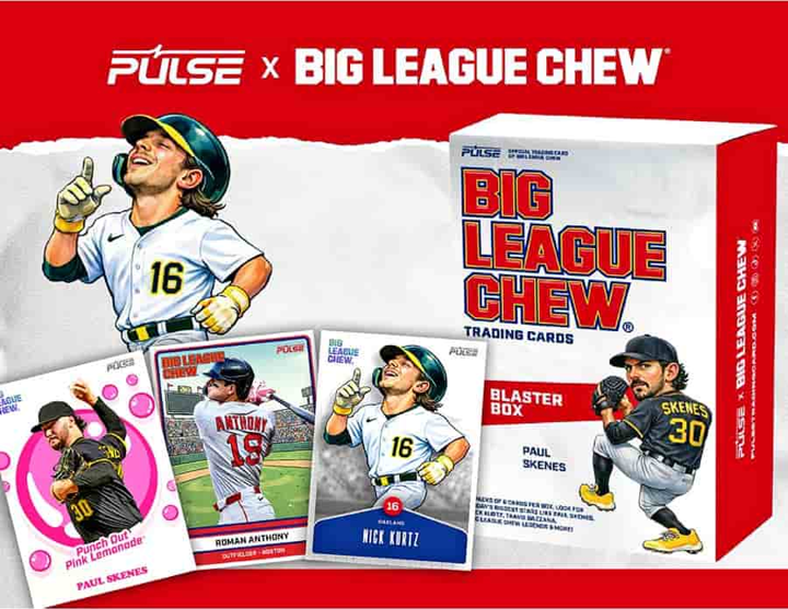 2026 Pulse Big League Chew Baseball Blaster Box (6 Packs)