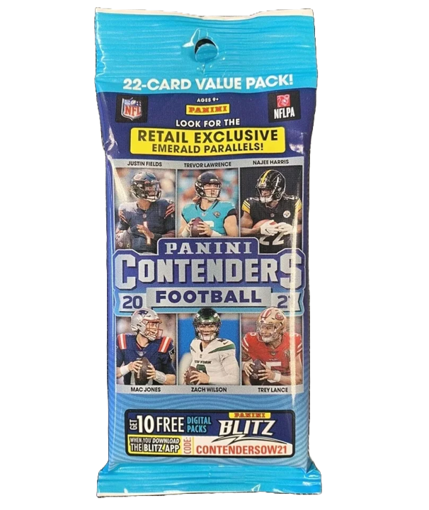 2021 Panini Contenders Football Value Pack (22 Cards)