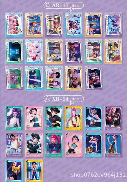 K-Pop Demon Hunters Exquisite Collection Cards Pack (5 Cards)