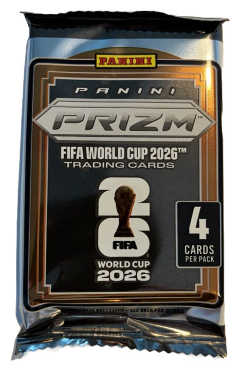 2026 Panini Prizm World Cup Soccer Blaster Pack (4 Cards)
