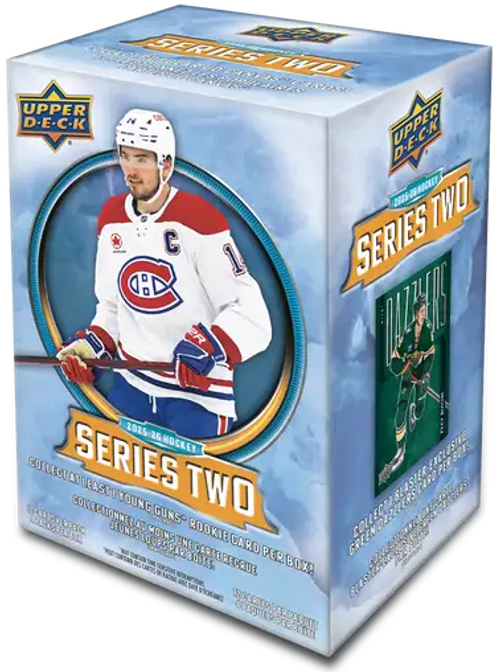 2025-26 Upper Deck Series 2 Hockey Blaster Box (4 Packs)