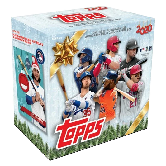 2020 Topps Holiday Baseball Mega Box (10 Packs)