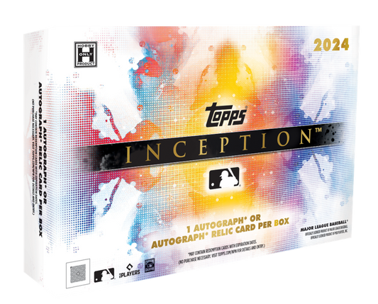 2024 Topps Inception Baseball Hobby Box (7 Cards)