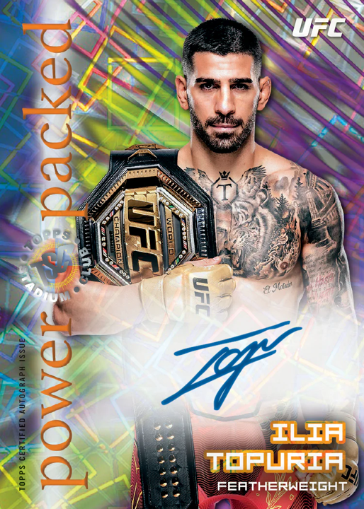 2025 Topps Stadium Club UFC Blaster Pack (5 Cards)