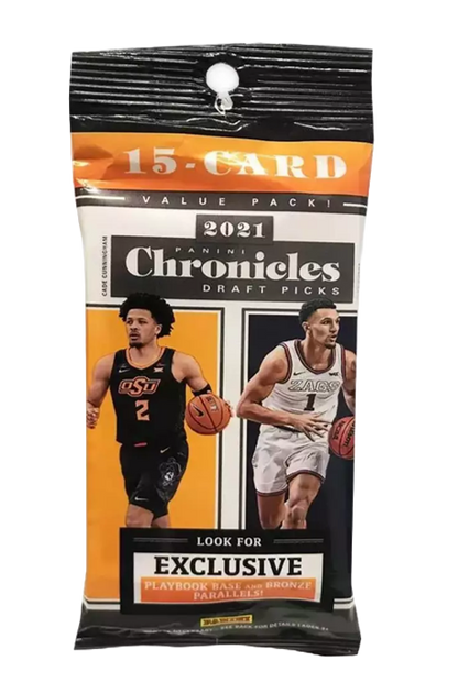 2021 Panini Chronicles Draft Picks Basketball Value Pack (15 Cards)