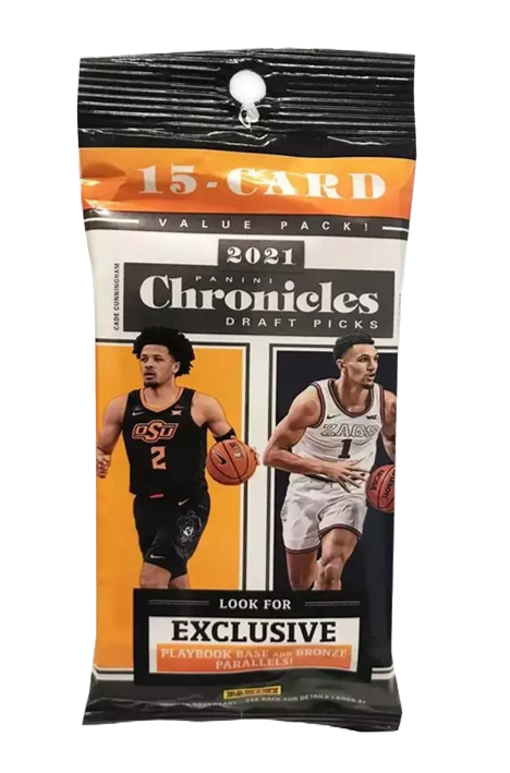 2021 Panini Chronicles Draft Picks Basketball Value Pack (15 Cards)