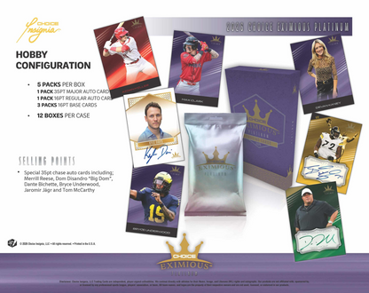 2026 Choice Eximious Platinum Hobby Box (5 Packs)