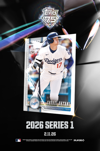 2026 Topps Series 1 Baseball Retail Tin (59 Cards)