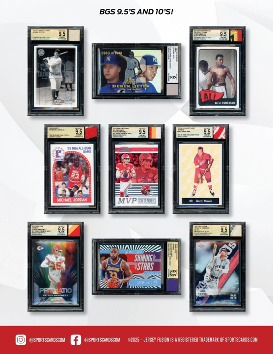 2025 Jersey Fusion Legendary Collection Edition Hobby Box (1 Relic Card)