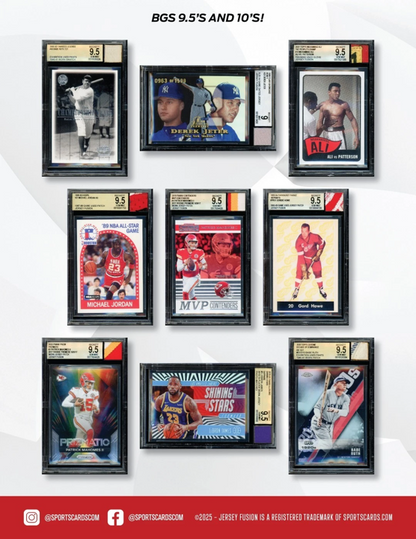 2025 Jersey Fusion Legendary Collection Edition Hobby Box (1 Relic Card)