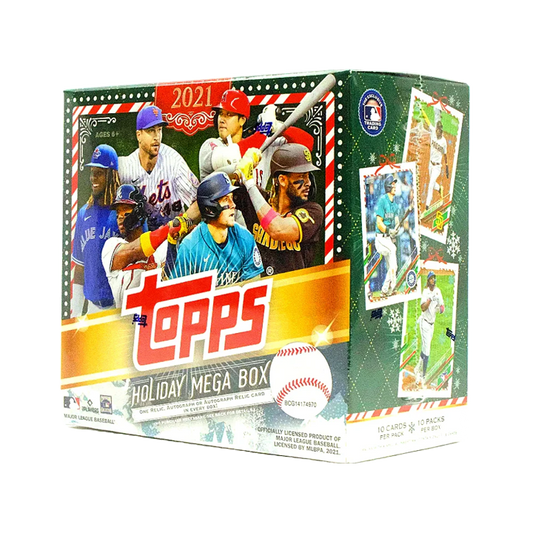 2021 Topps Holiday Mega Box (10 Packs)