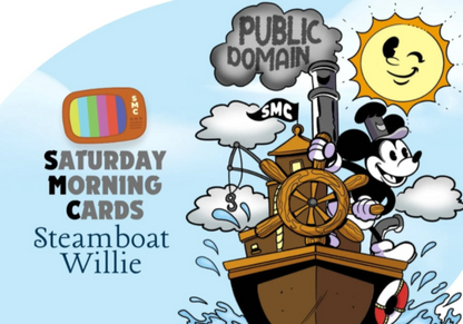 Saturday Morning Cards: Steamboat Willie Vol 2. (1 Encased Card)