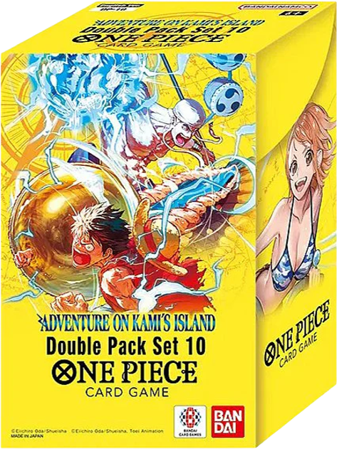 One Piece DP-10: ADVENTURE ON KAMI'S ISLAND Double Pack Set Vol. 10