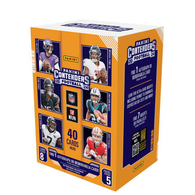 2024 Panini Contenders Football Blaster Box (5 Packs)