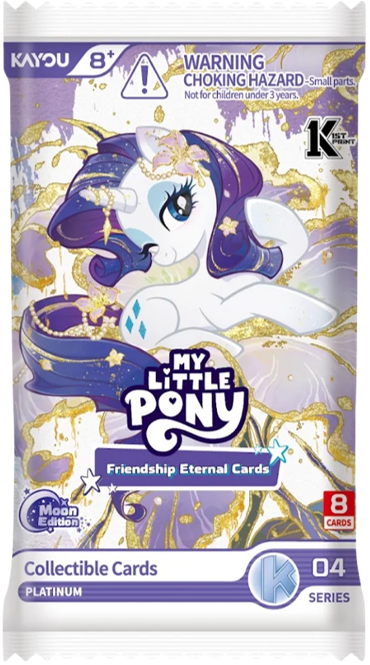 MY LITTLE PONY: Friendship Eternal - Moon Edition Series 4 Trading Card Pack (8 Cards)