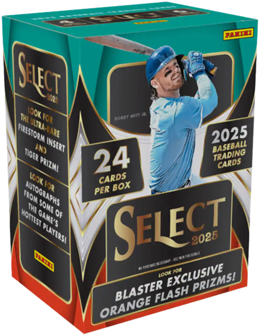 2025 Panini Select Baseball Blaster Box (6 Packs)