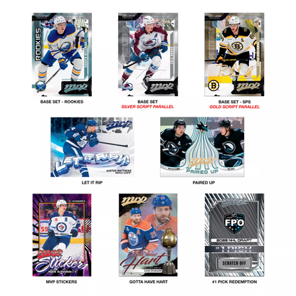 2026-27 Upper Deck MVP Hockey Blaster Box (10 Packs + 1 Bonus)