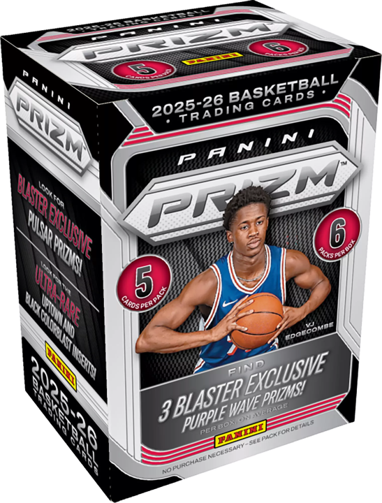 2025-26 Panini Prizm Basketball Blaster Box (6 Packs)